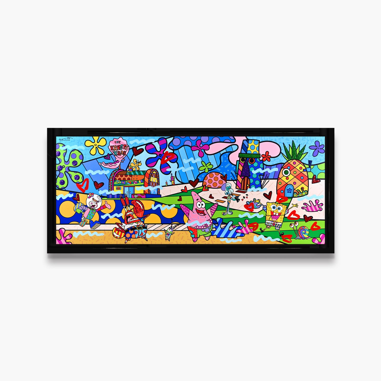 Bikini Bottom - Mixed Media Original