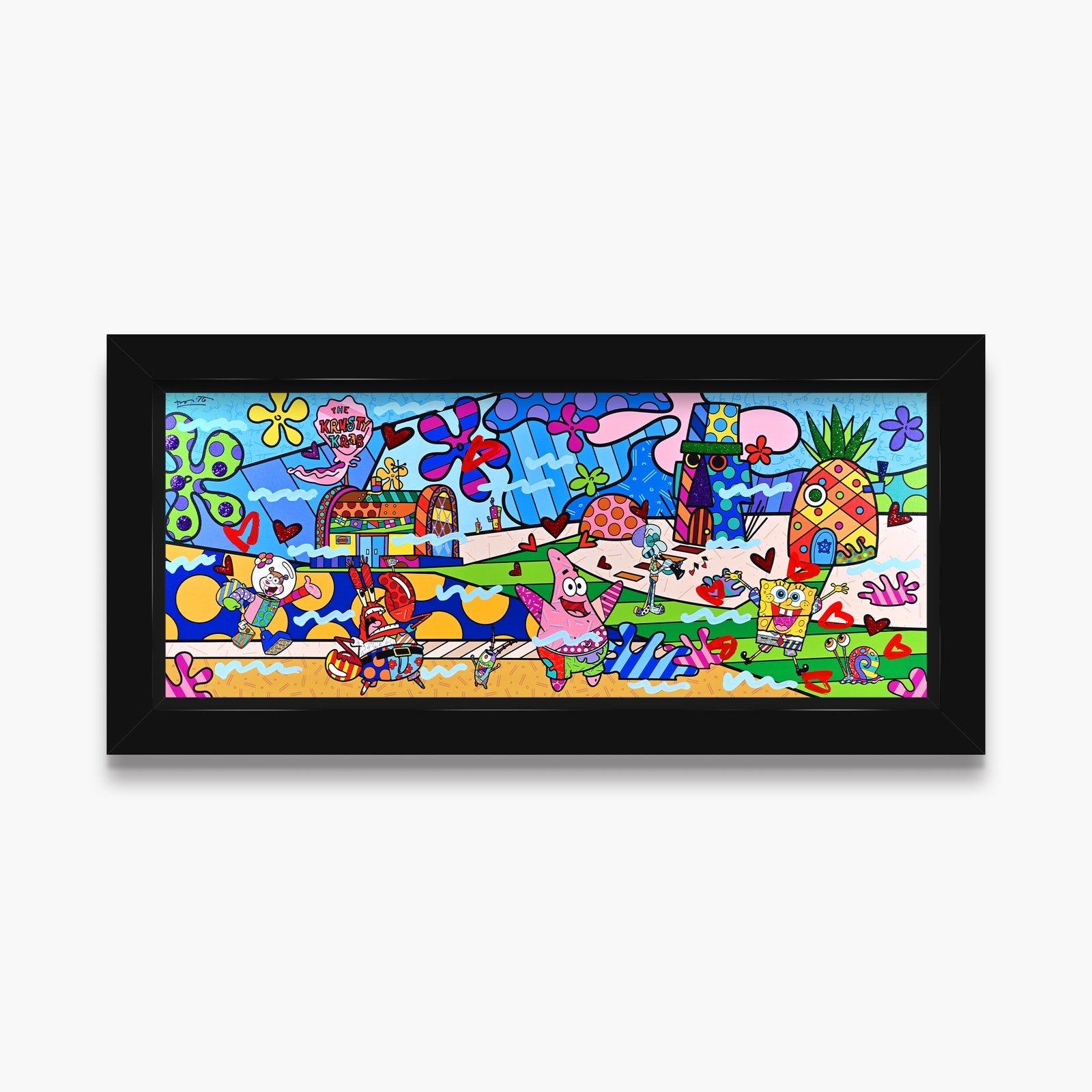 Bikini Bottom - Mixed Media Original