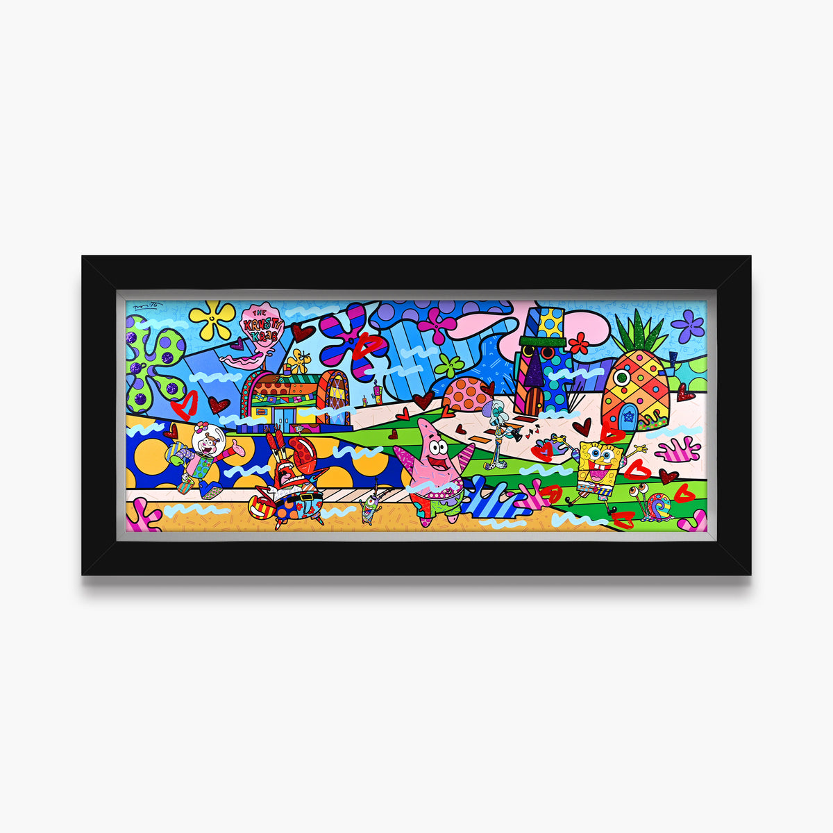 Bikini Bottom - Mixed Media Original