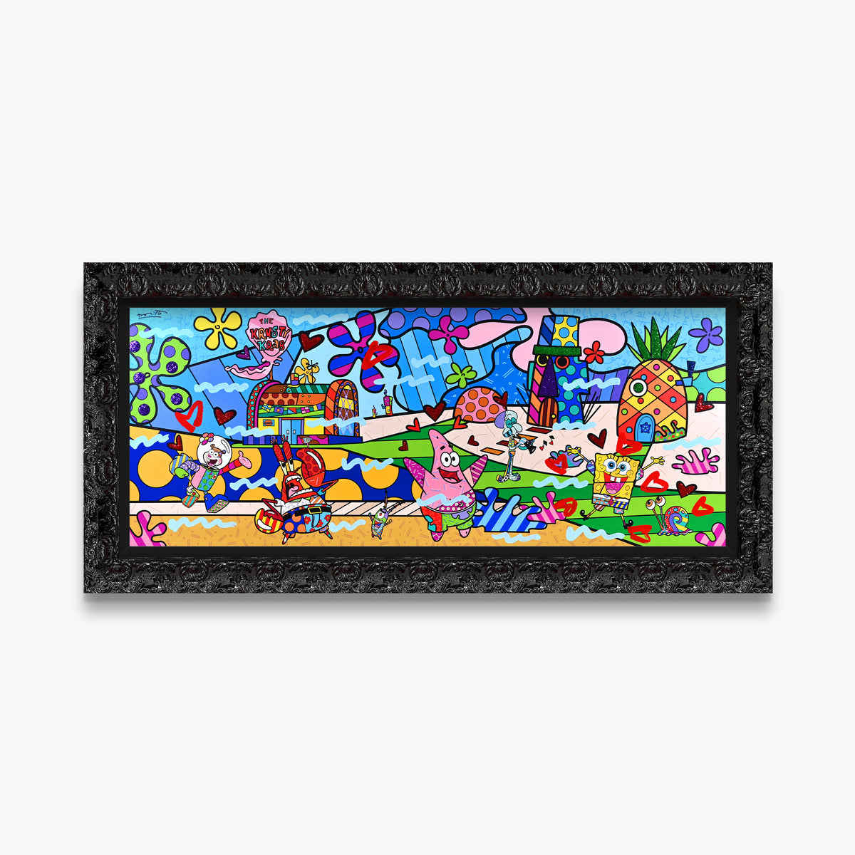 Bikini Bottom - Mixed Media Original