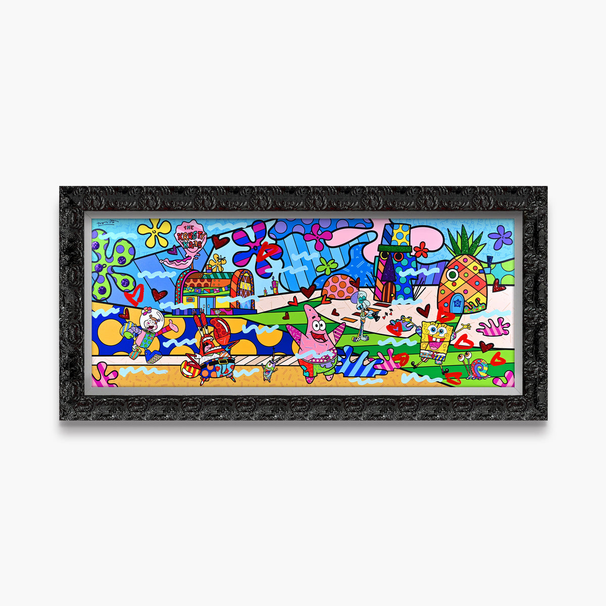 Bikini Bottom - Mixed Media Original