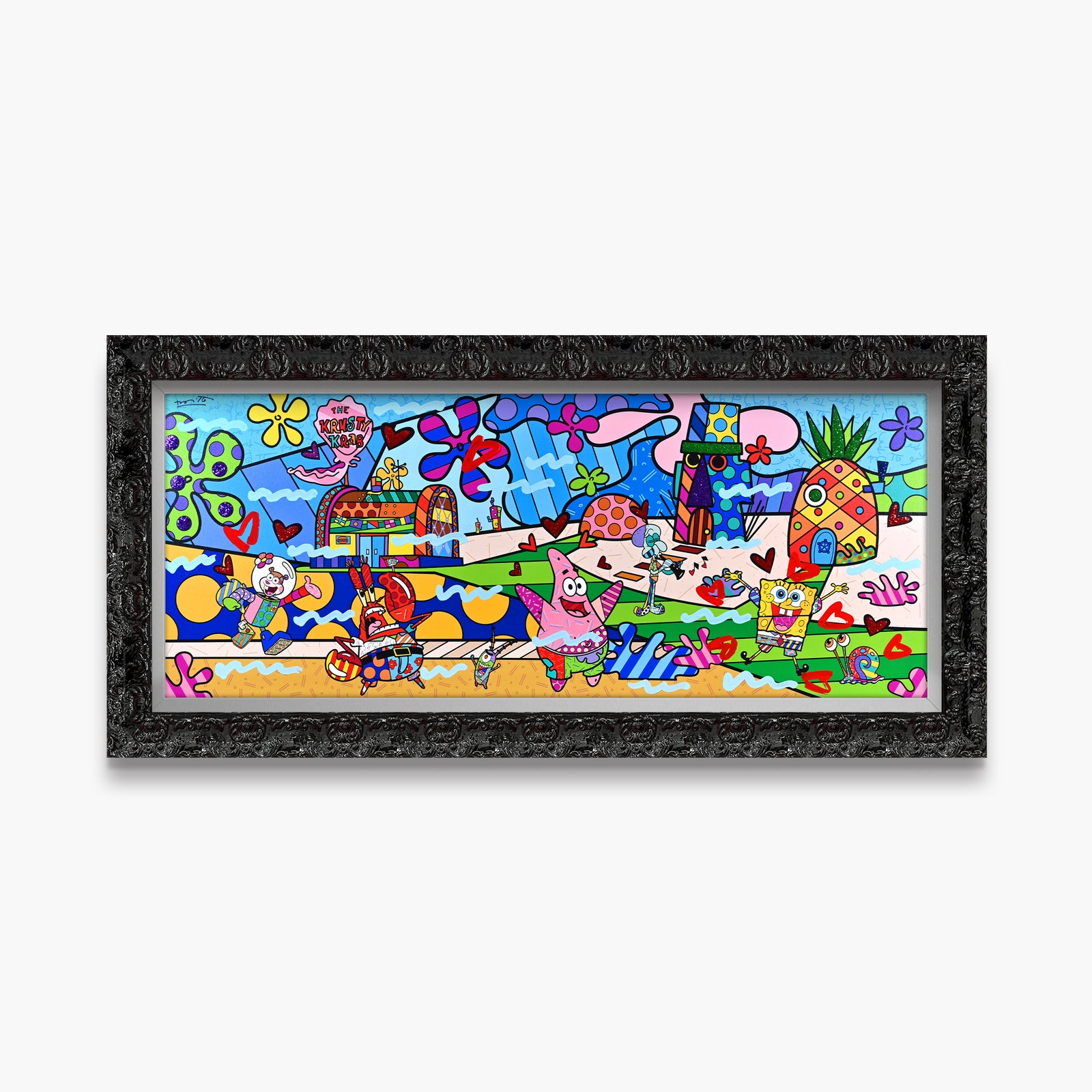 Bikini Bottom - Mixed Media Original