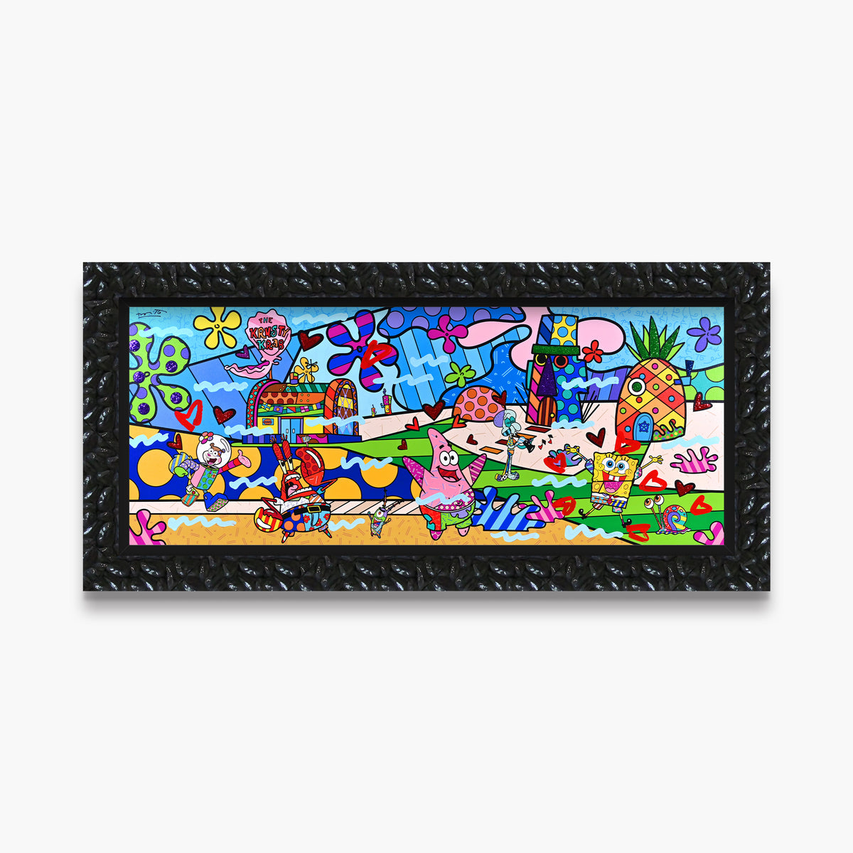 Bikini Bottom - Mixed Media Original