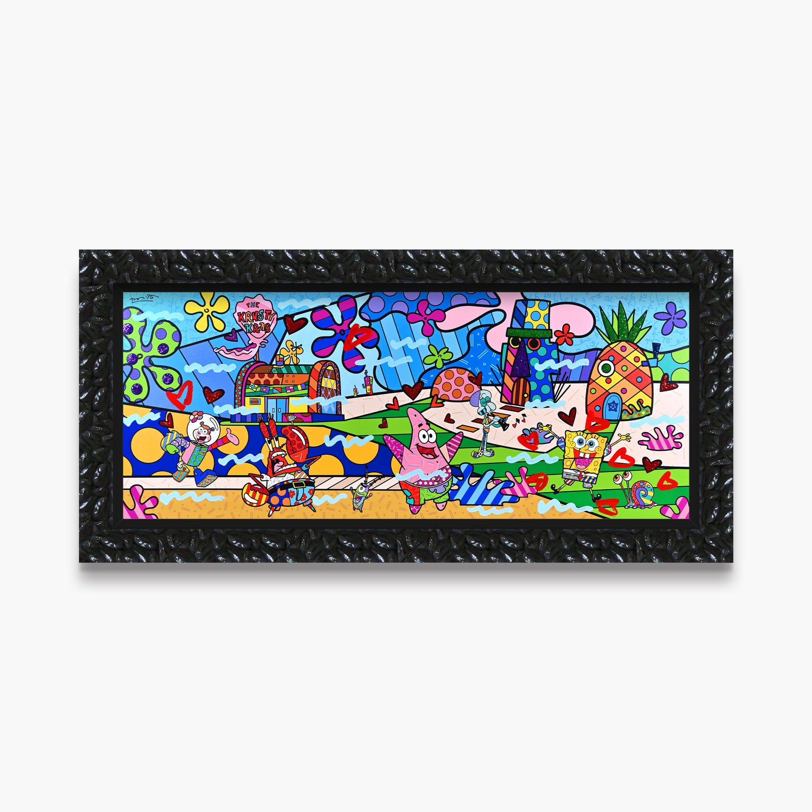 Bikini Bottom - Mixed Media Original
