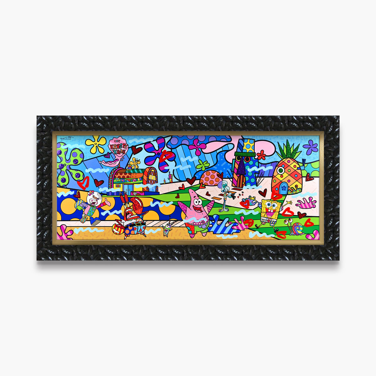 Bikini Bottom - Mixed Media Original