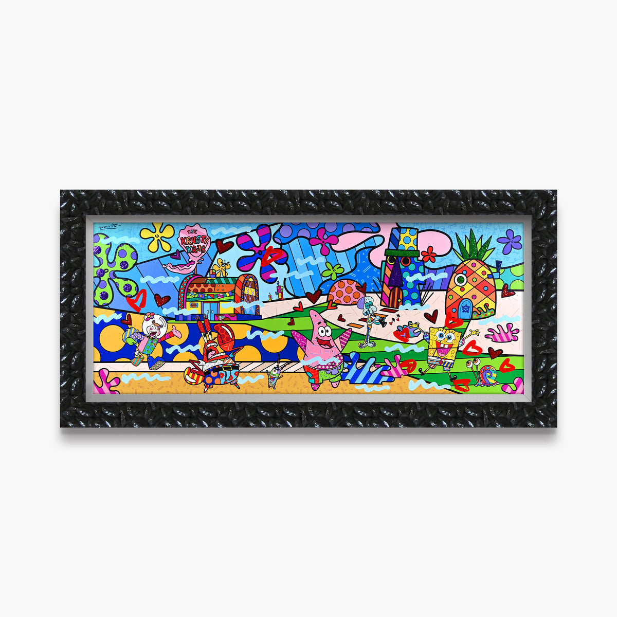 Bikini Bottom - Mixed Media Original