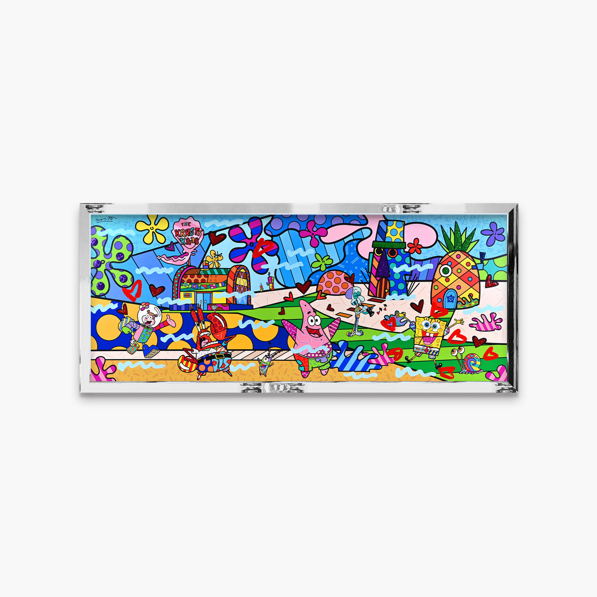 Bikini Bottom - Mixed Media Original