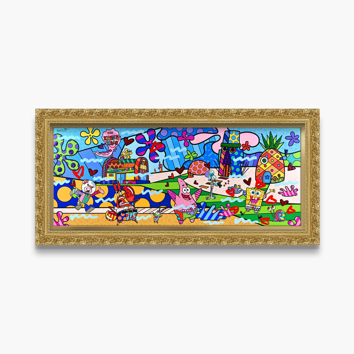Bikini Bottom - Mixed Media Original