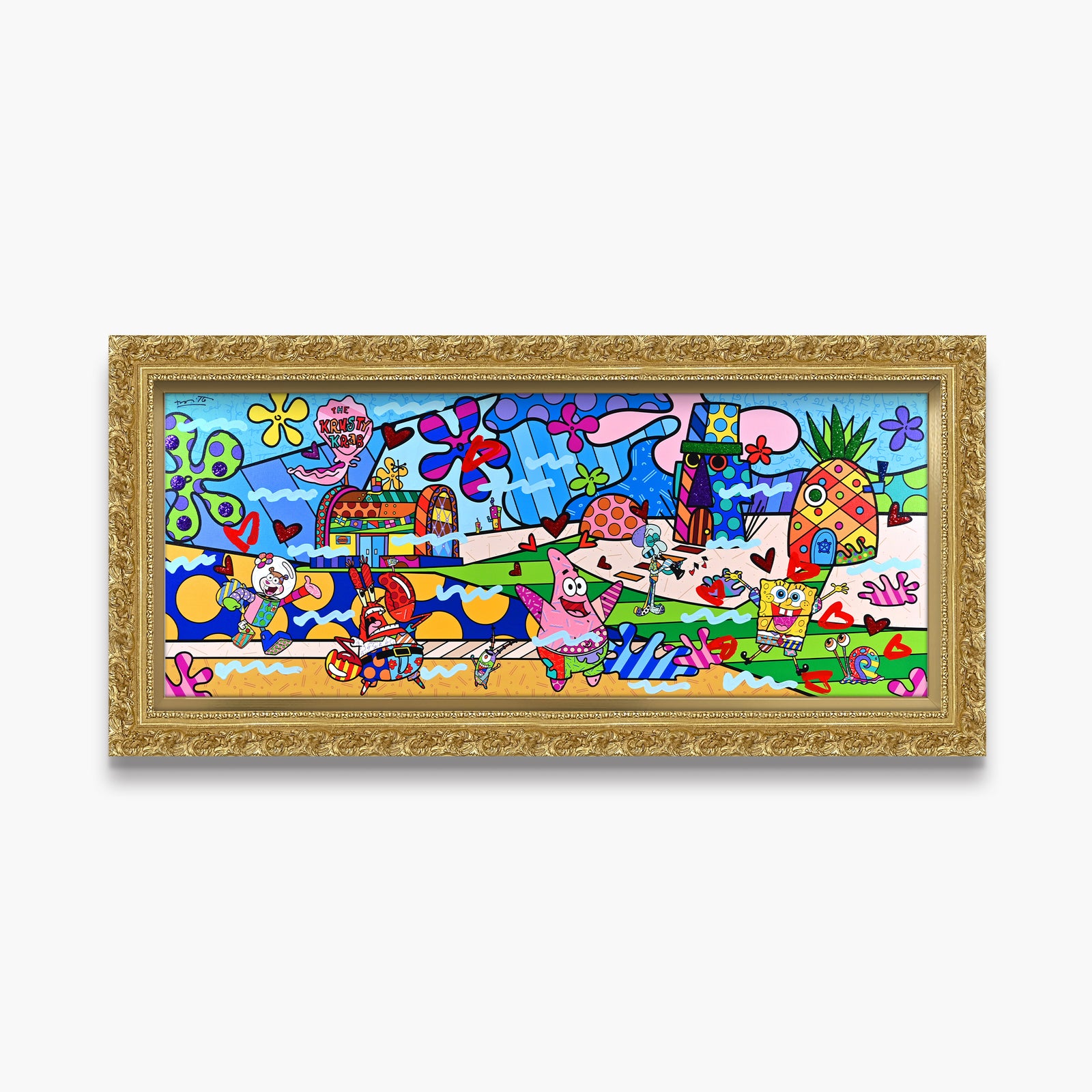 Bikini Bottom - Mixed Media Original