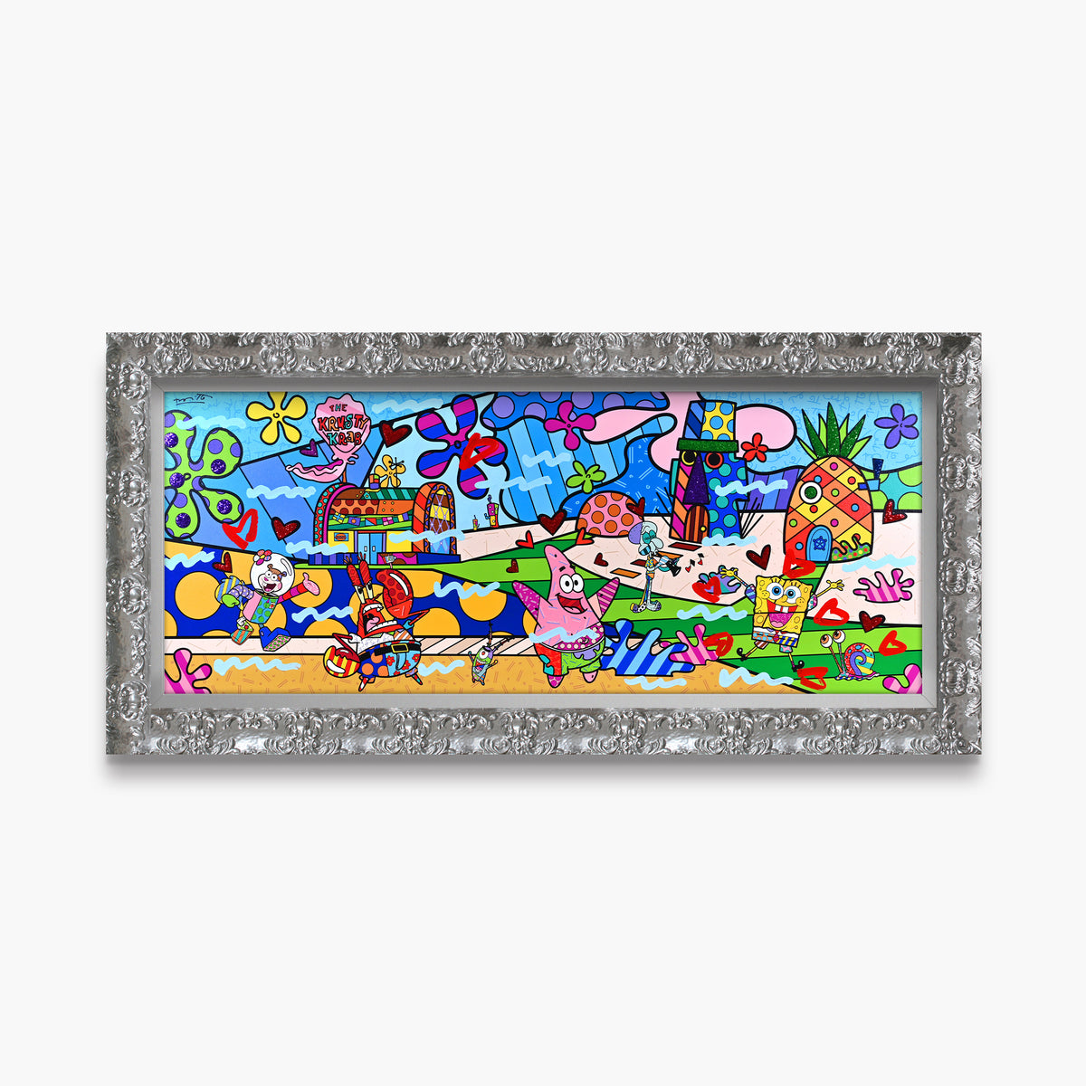 Bikini Bottom - Mixed Media Original