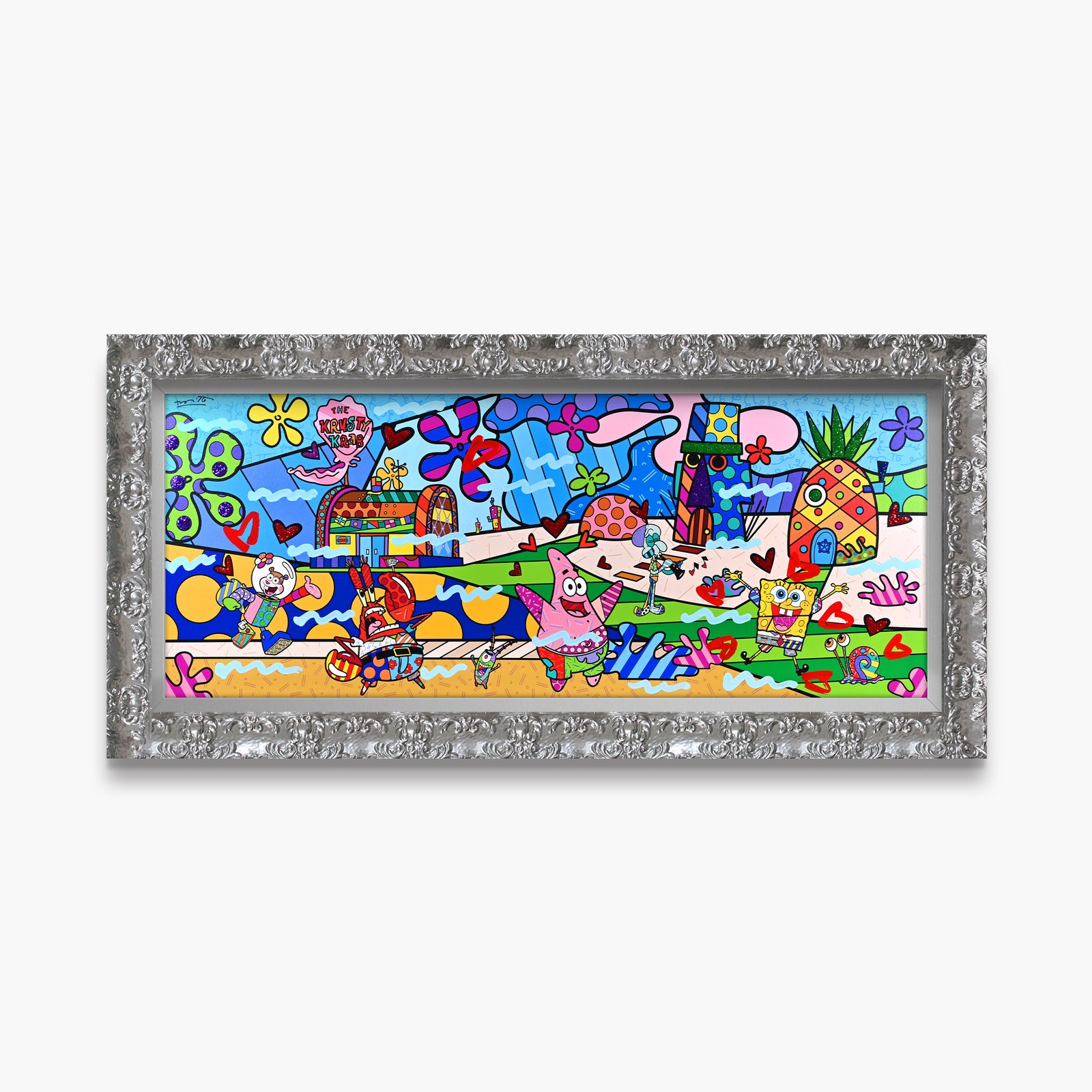 Bikini Bottom - Mixed Media Original