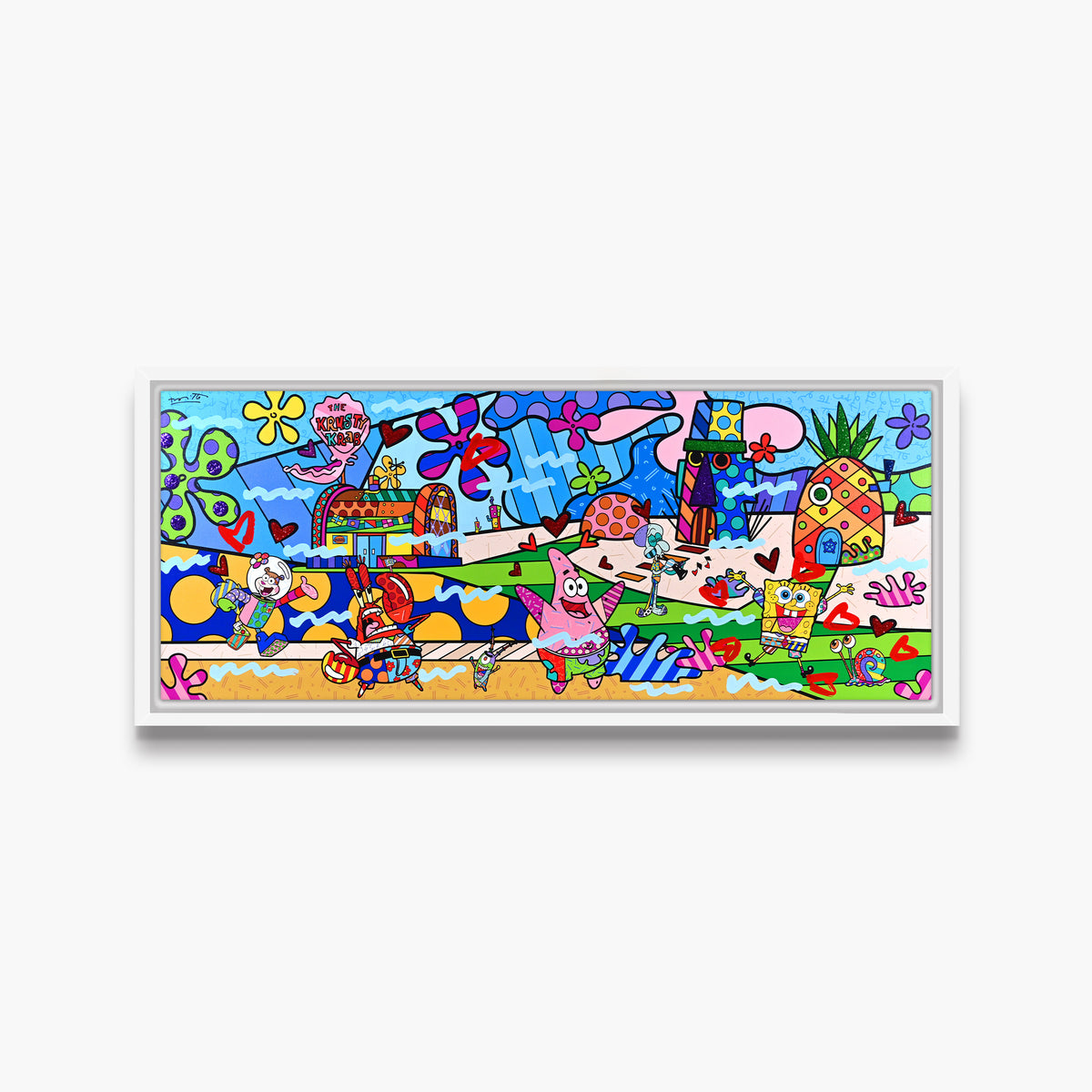 Bikini Bottom - Mixed Media Original