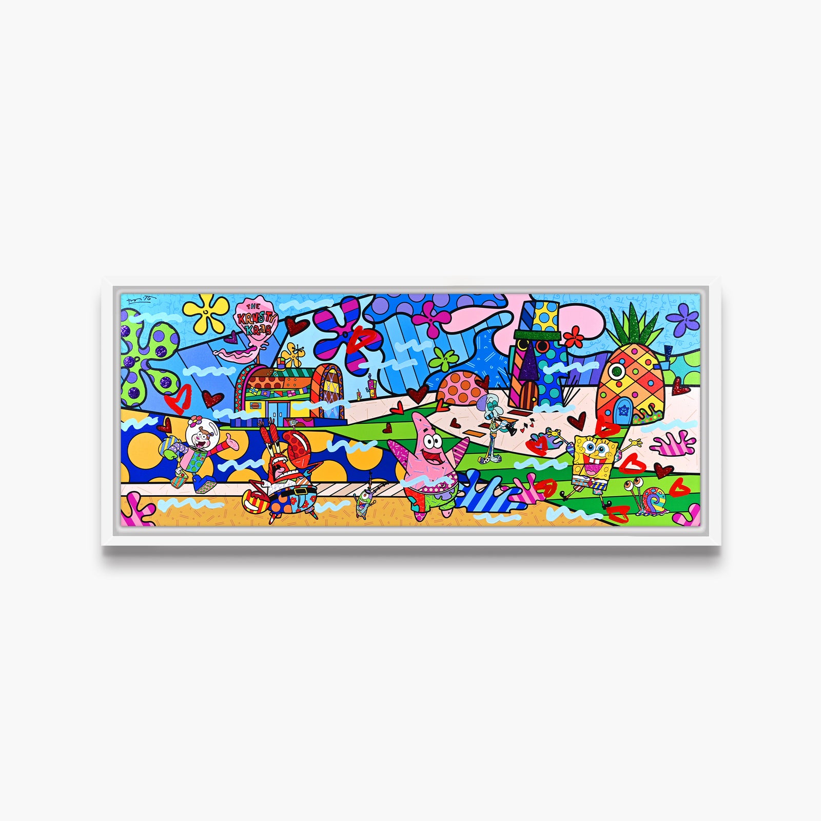 Bikini Bottom - Mixed Media Original