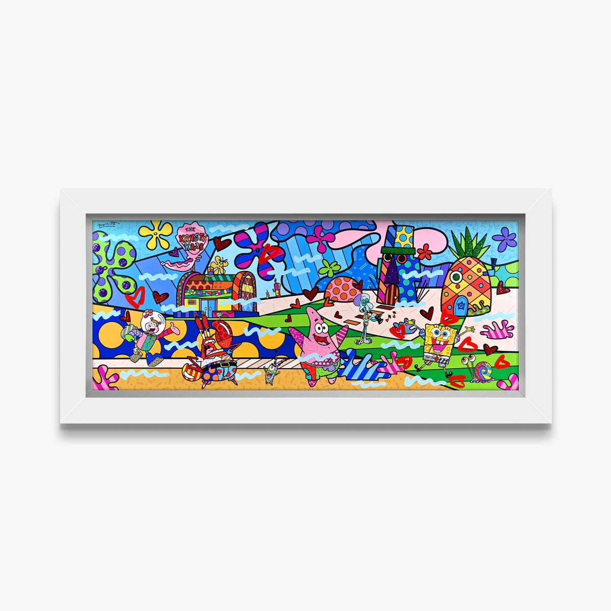 Bikini Bottom - Mixed Media Original