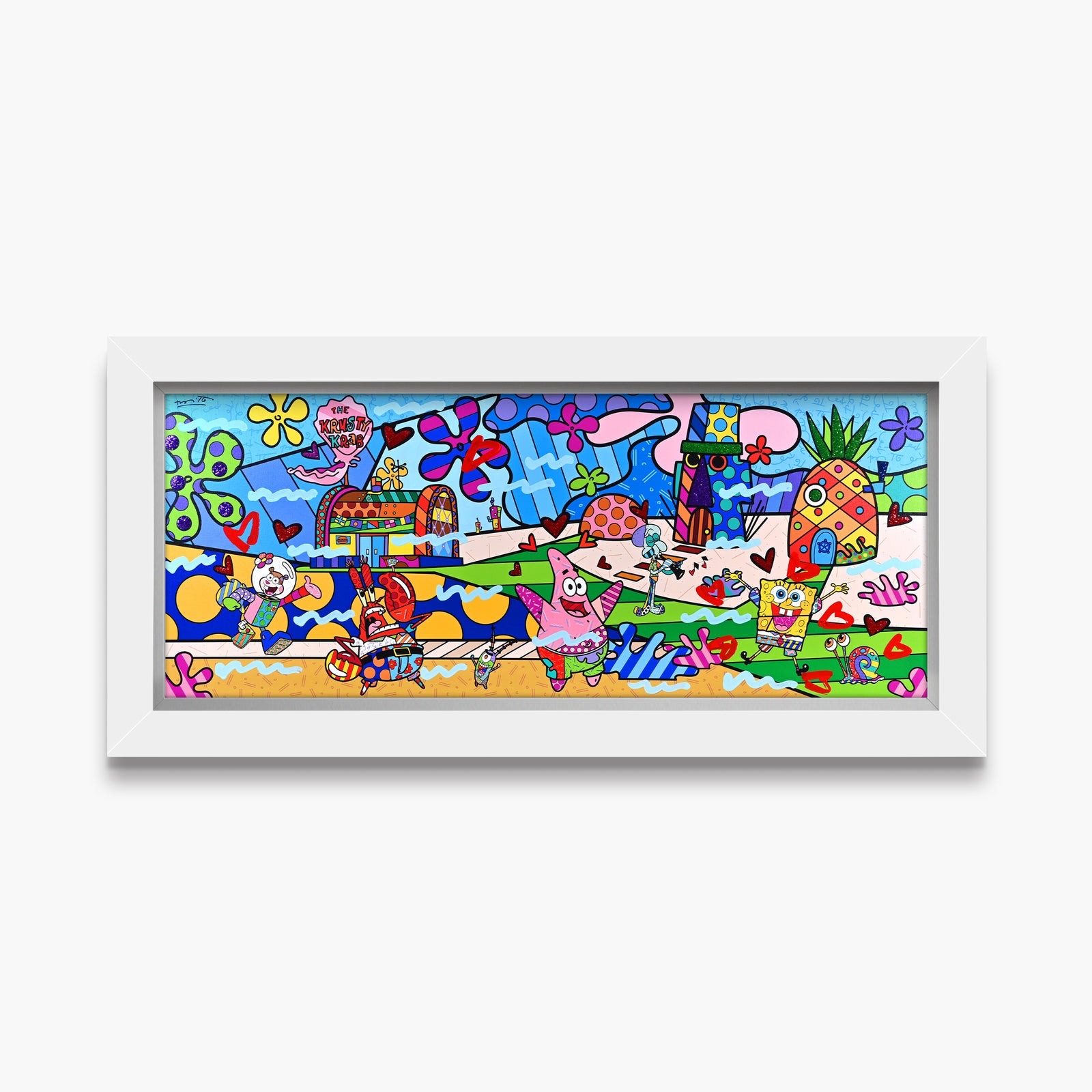 Bikini Bottom - Mixed Media Original