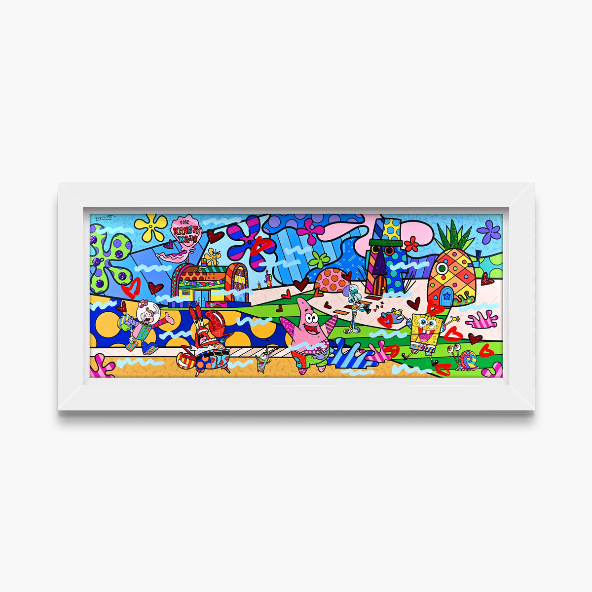 Bikini Bottom - Mixed Media Original