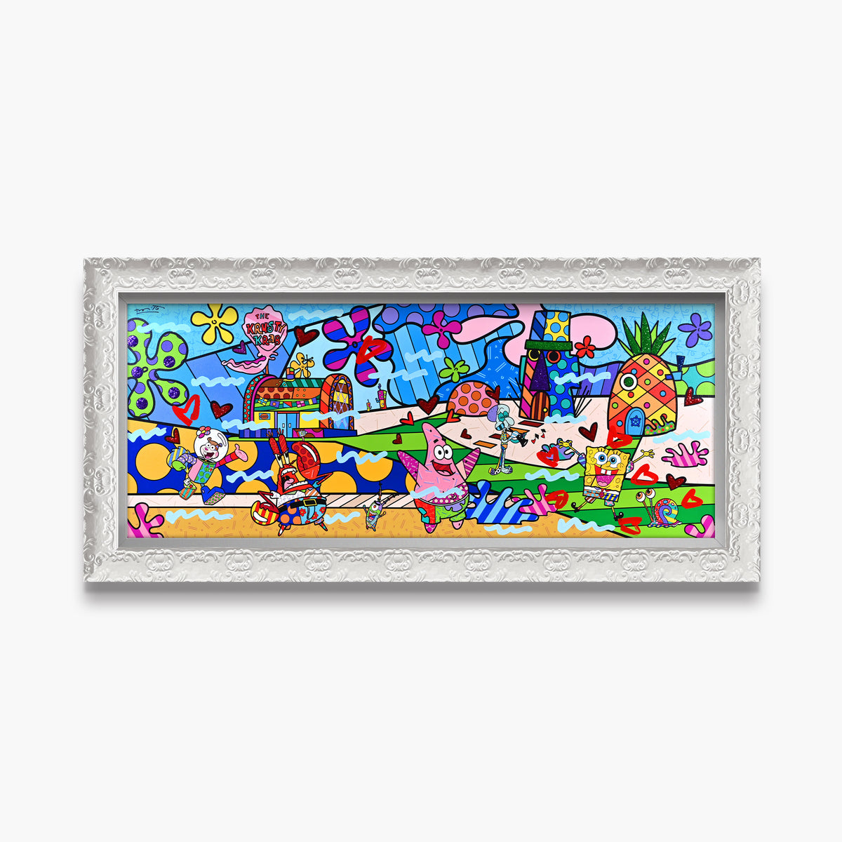 Bikini Bottom - Mixed Media Original