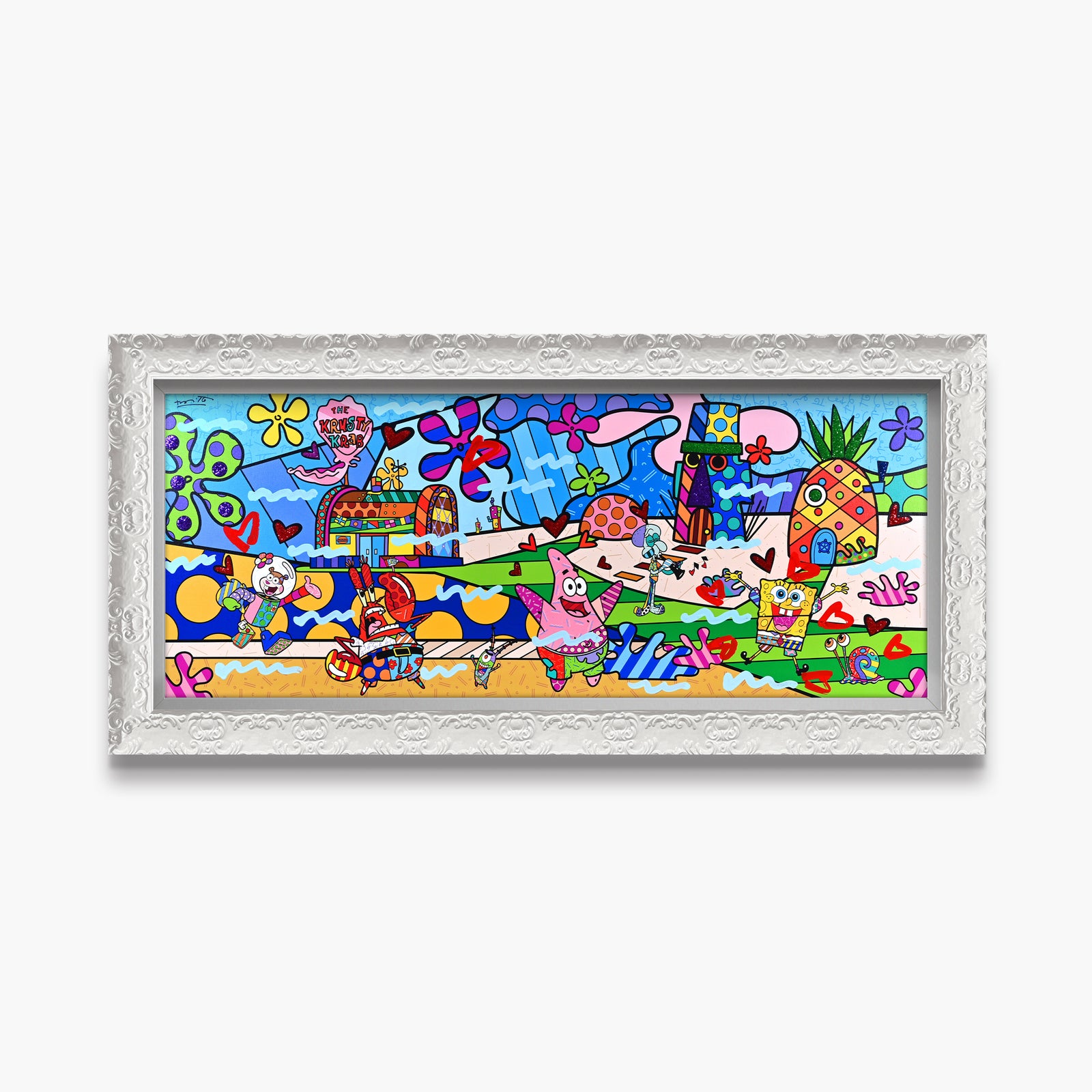 Bikini Bottom - Mixed Media Original