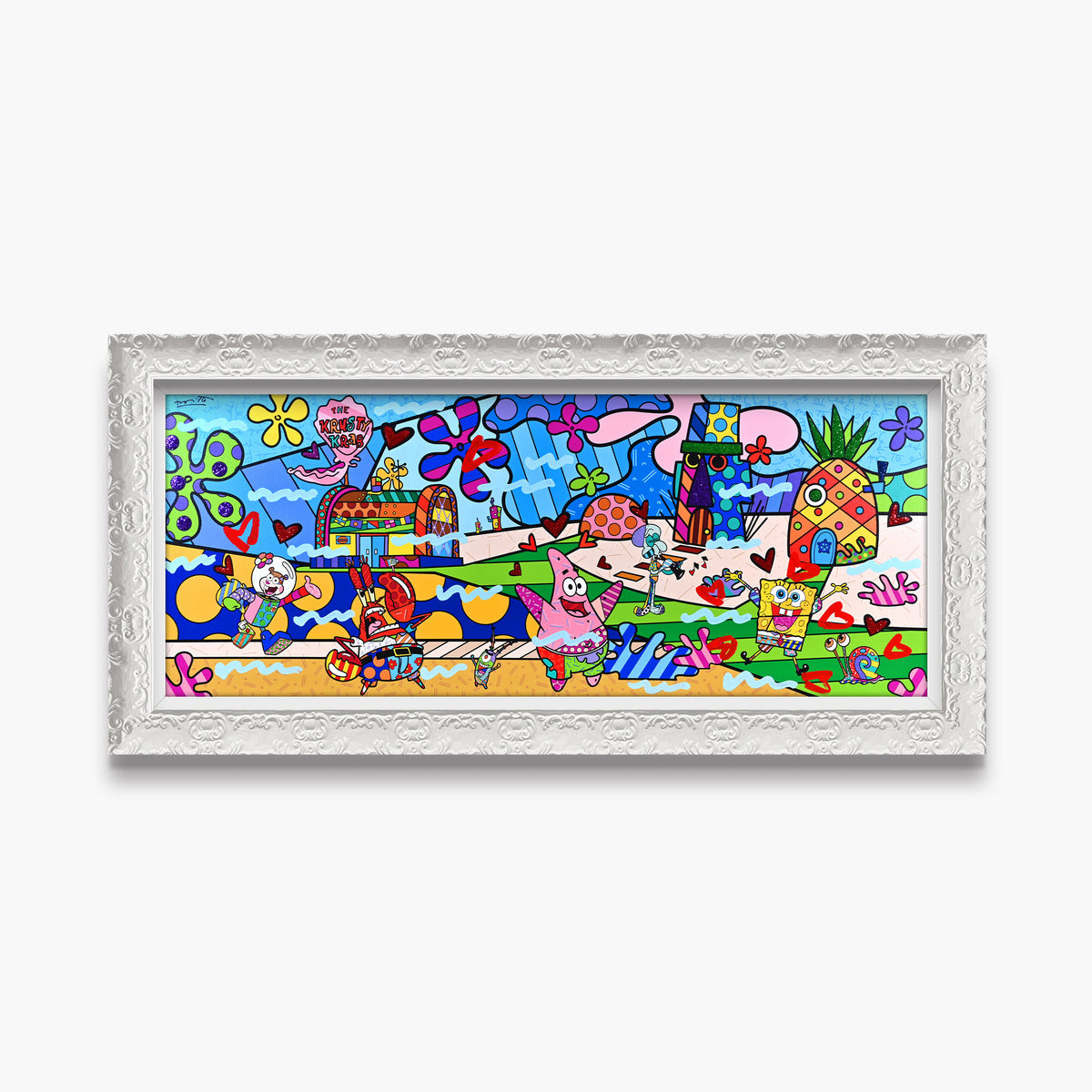 Bikini Bottom - Mixed Media Original