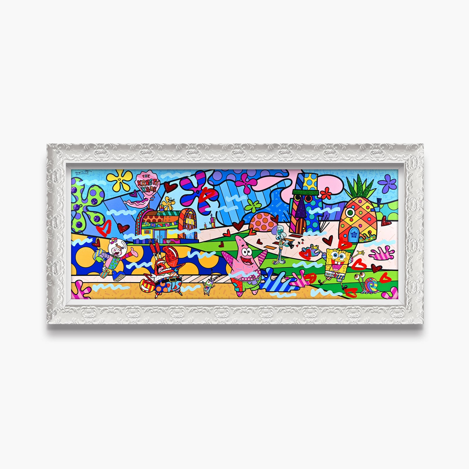 Bikini Bottom - Mixed Media Original