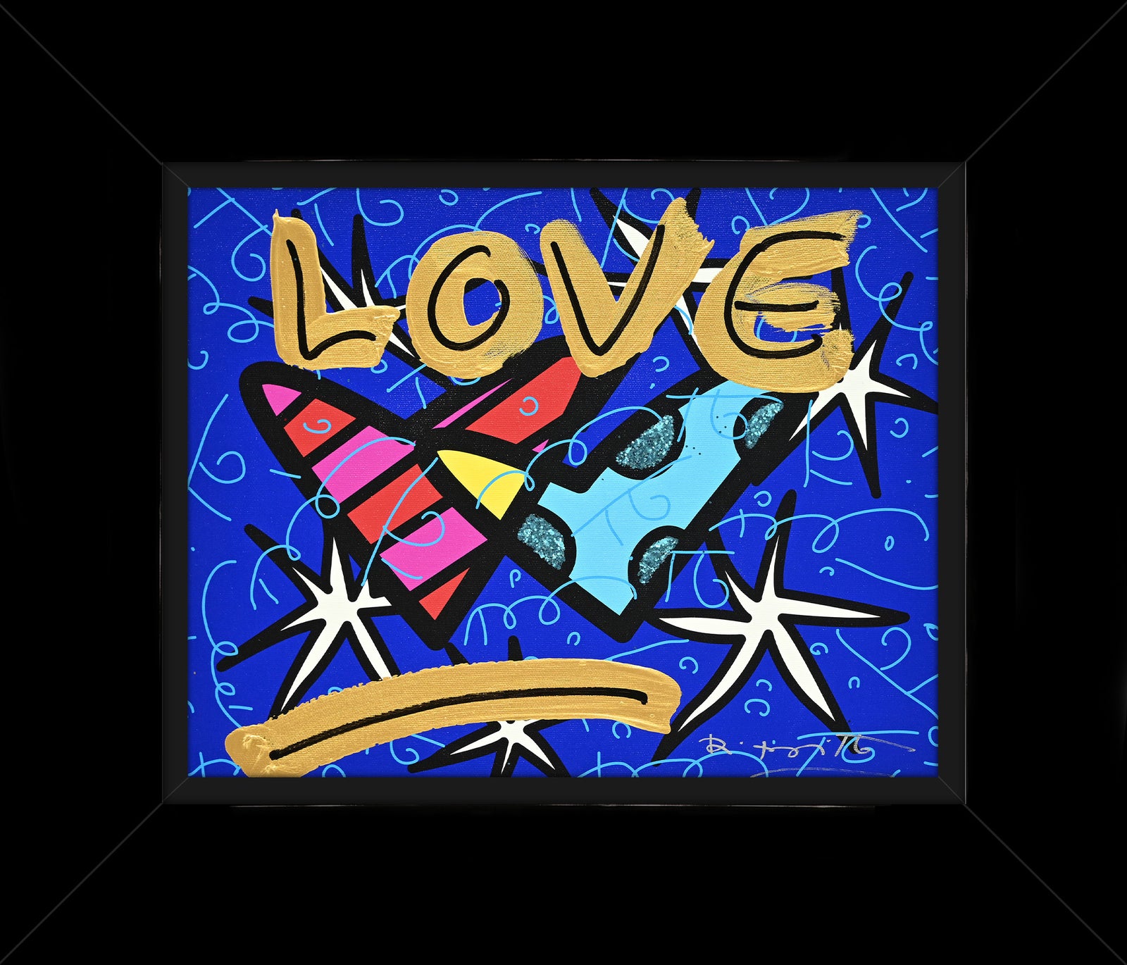 Perfect Love In The Twilight - Mixed Media Original