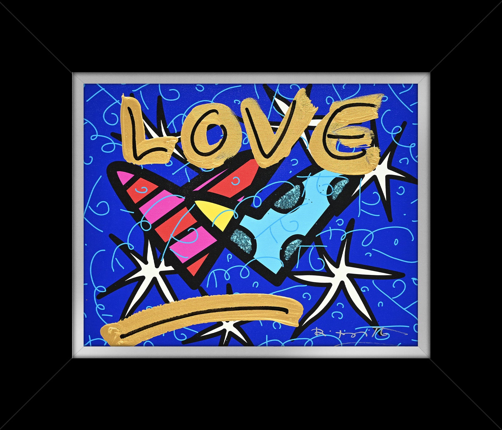 Perfect Love In The Twilight - Mixed Media Original