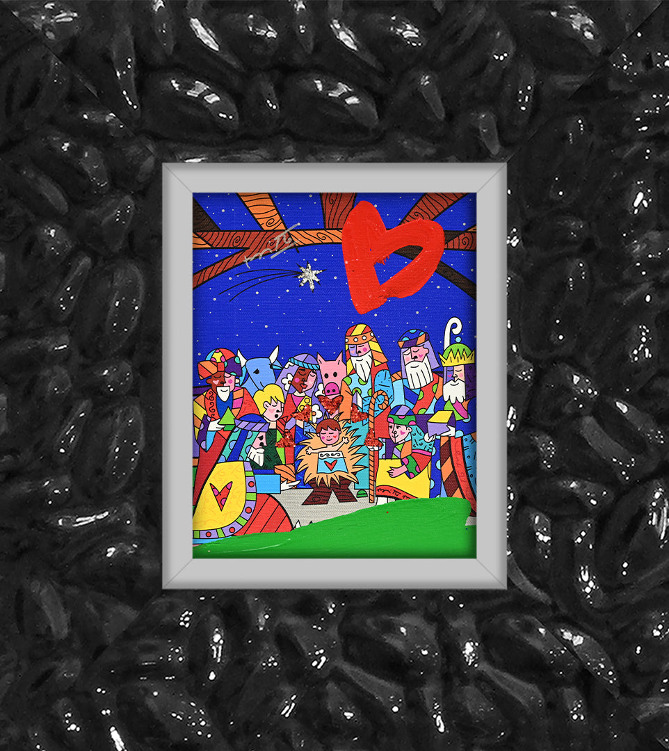 Christmas - Mixed Media Original