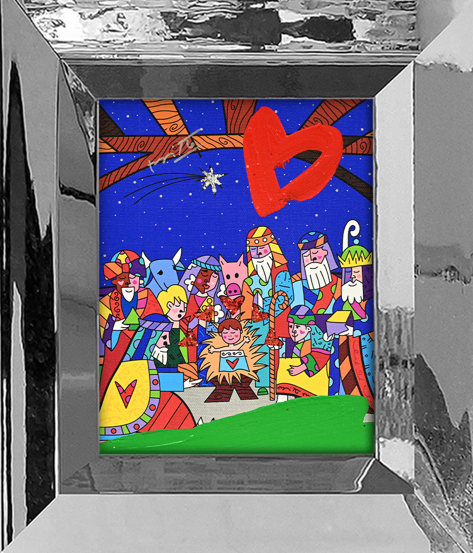 Christmas - Mixed Media Original