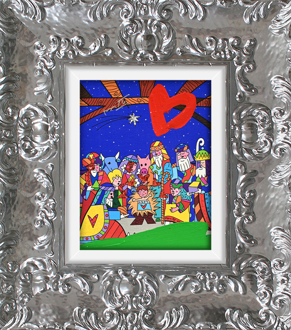 Christmas - Mixed Media Original