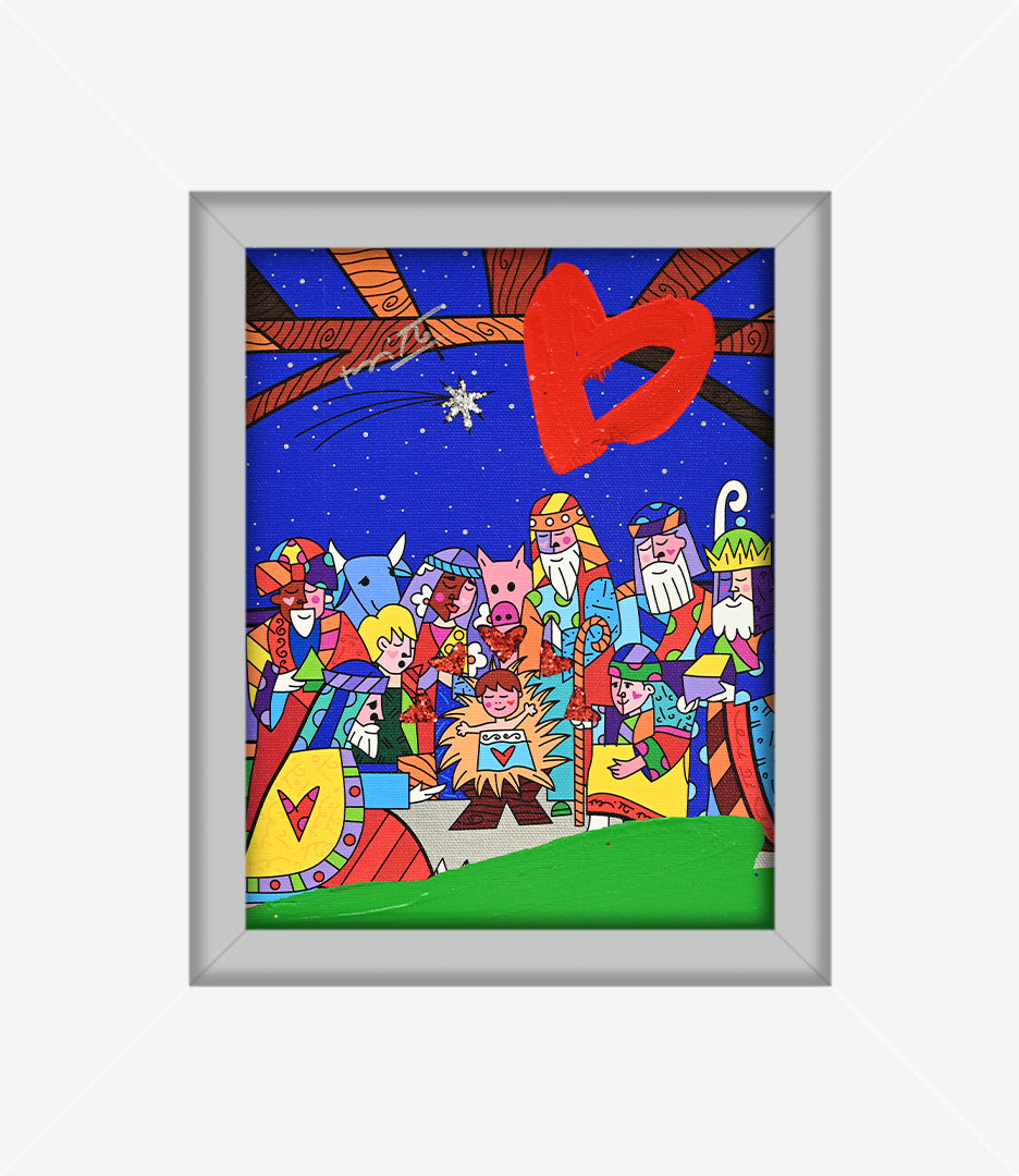 Christmas - Mixed Media Original