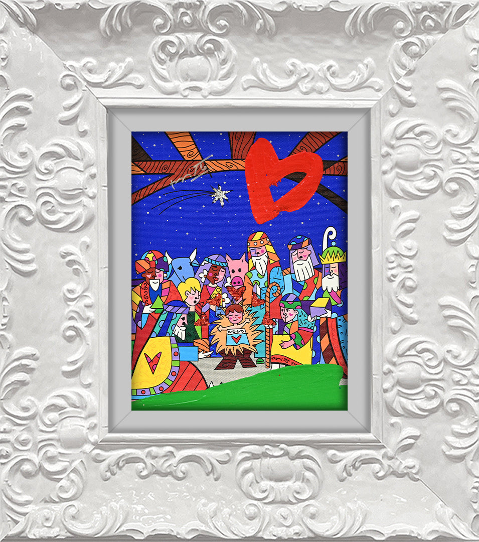 Christmas - Mixed Media Original