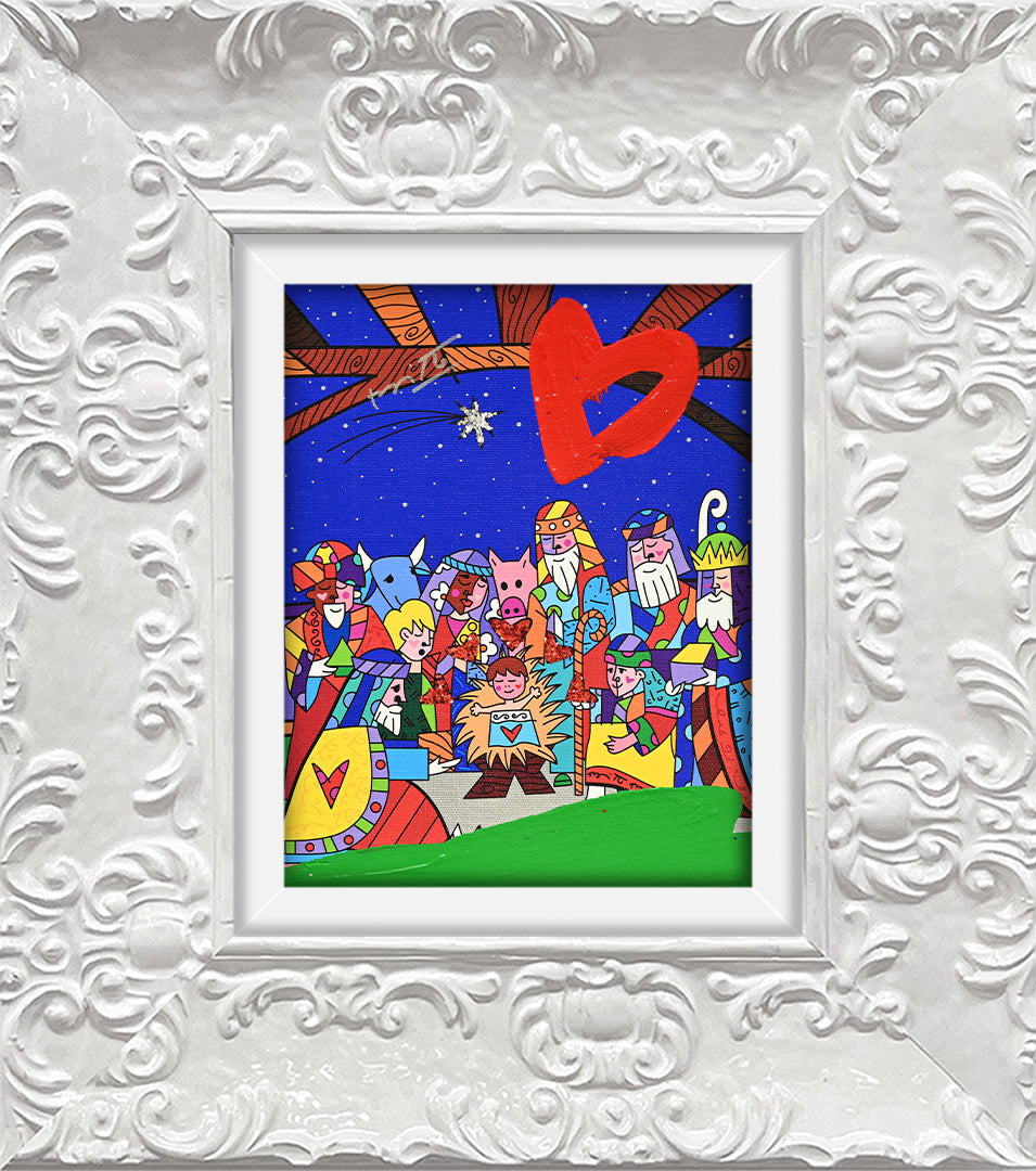 Christmas - Mixed Media Original