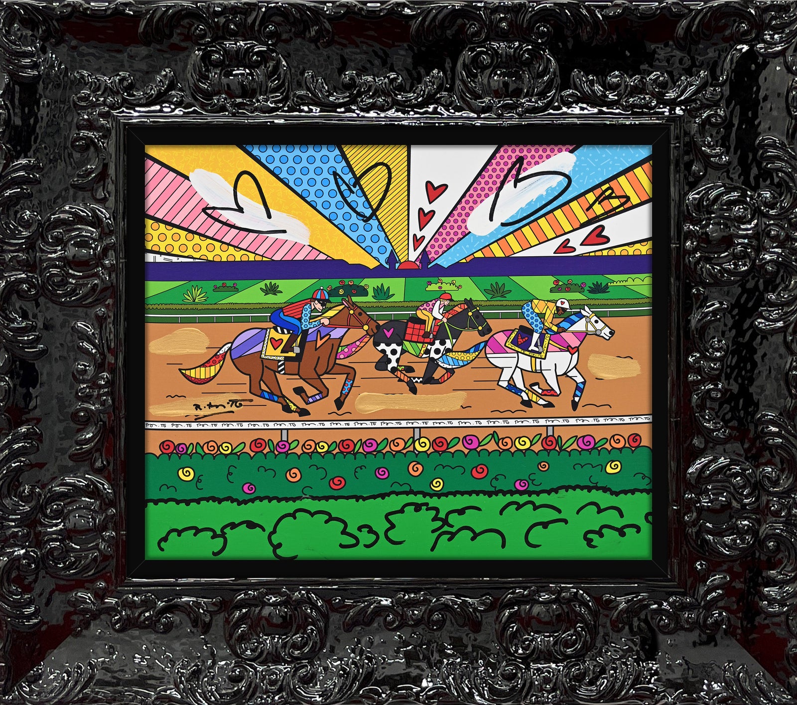 Kentucky Derby - Mixed Media Original