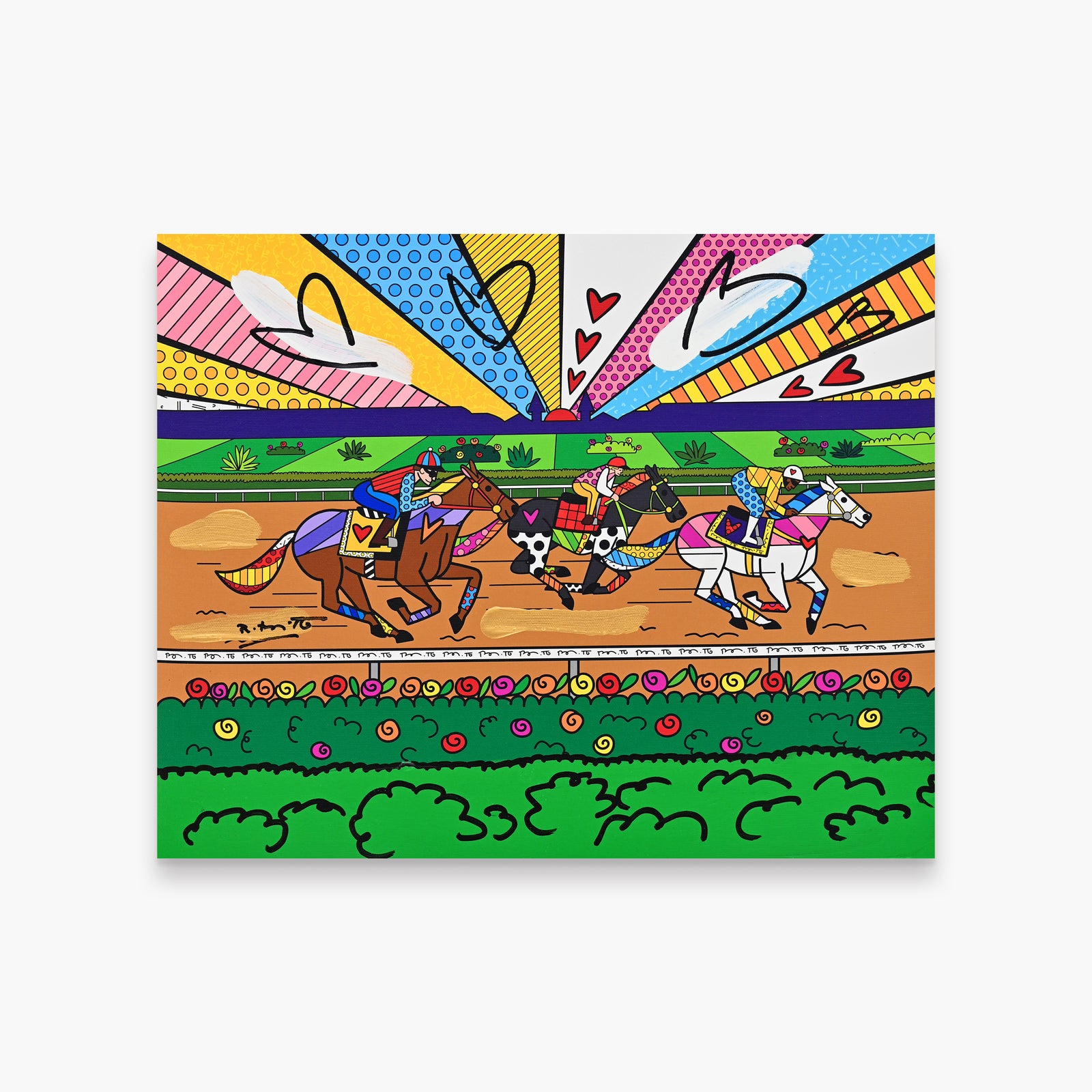 Kentucky Derby - Mixed Media Original