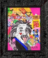 GENIUS EINSTEIN - Mixed Media Original