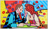 DINNER DATE -  Mixed Media Original