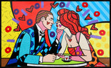 DINNER DATE -  Mixed Media Original