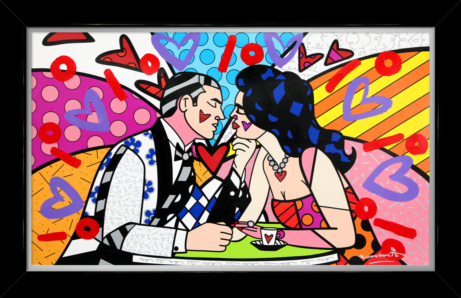 Dinner Date - Mixed Media Original