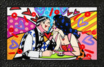DINNER DATE -  Mixed Media Original