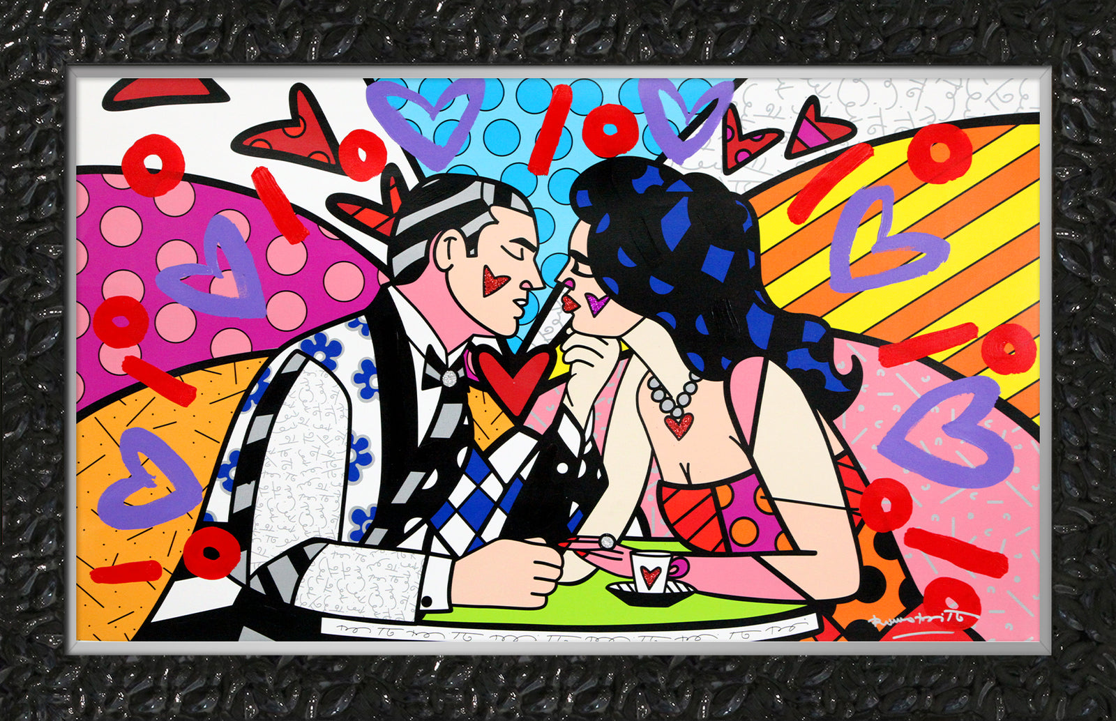 Dinner Date - Mixed Media Original