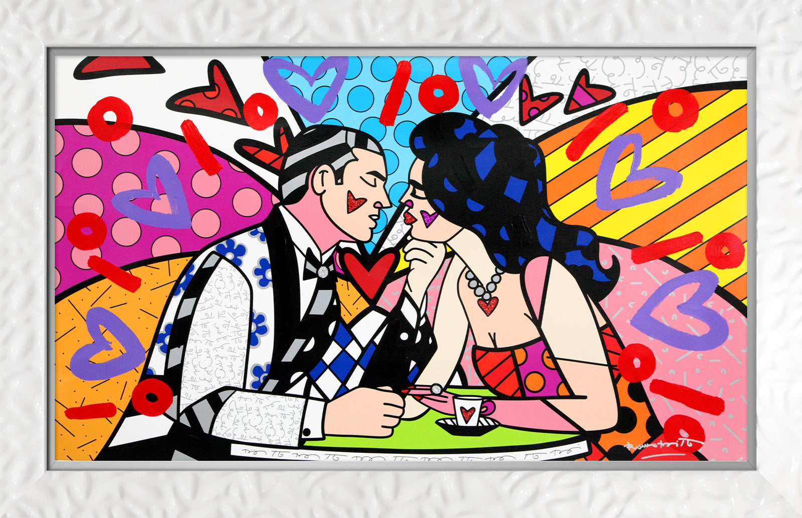 Dinner Date - Mixed Media Original