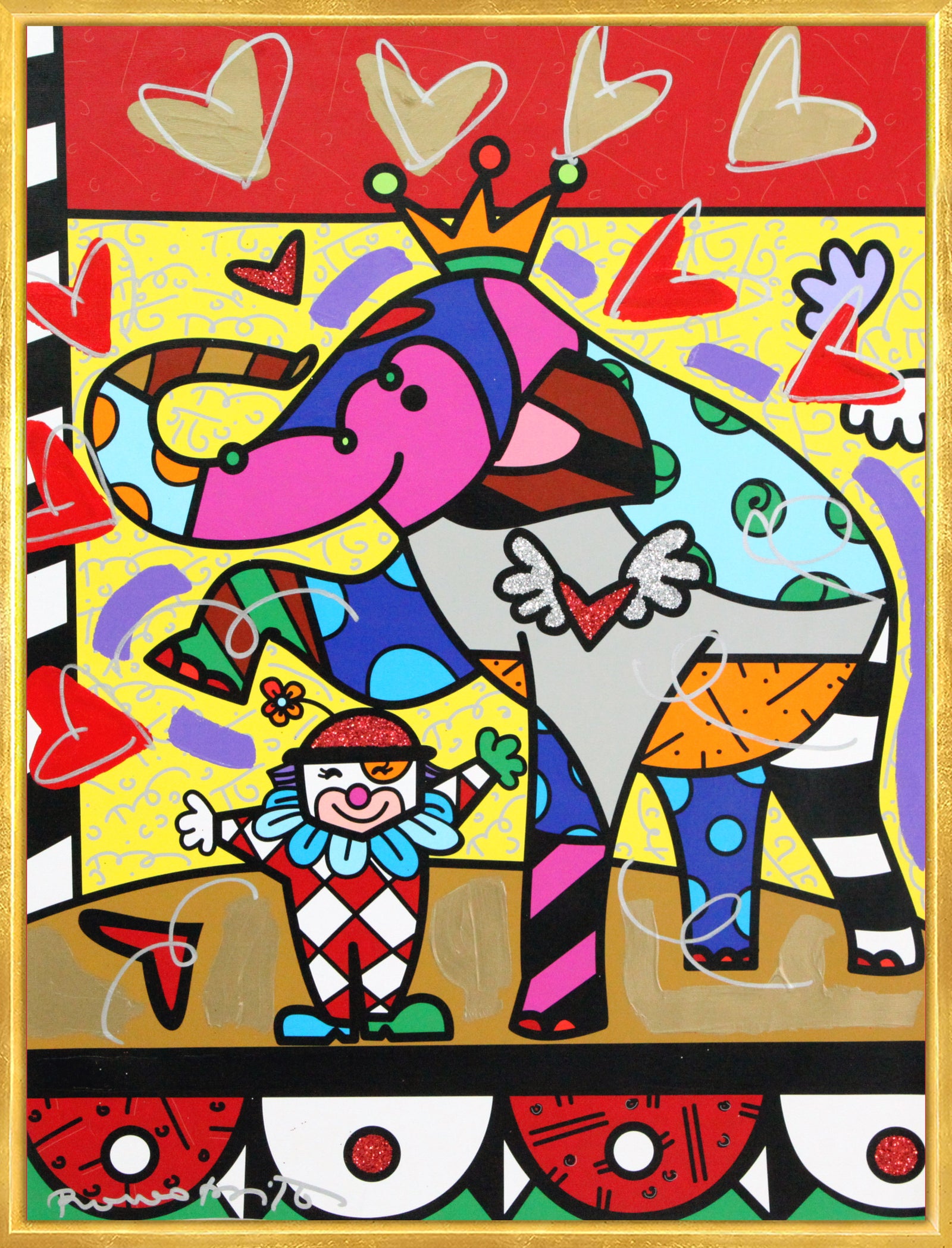 Circus - Mixed Media Original