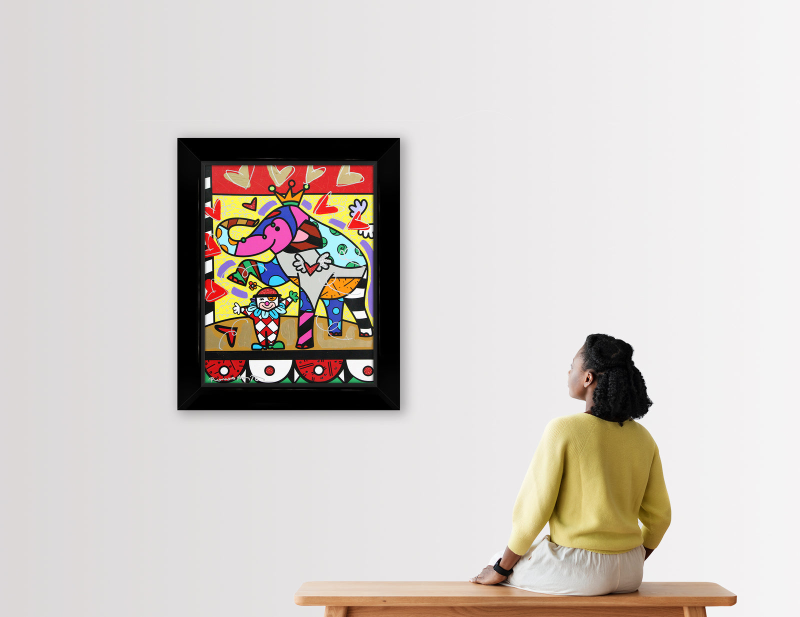 Circus - Mixed Media Original