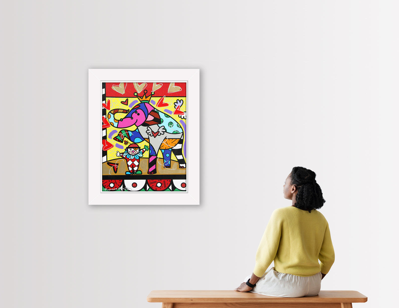 Circus - Mixed Media Original