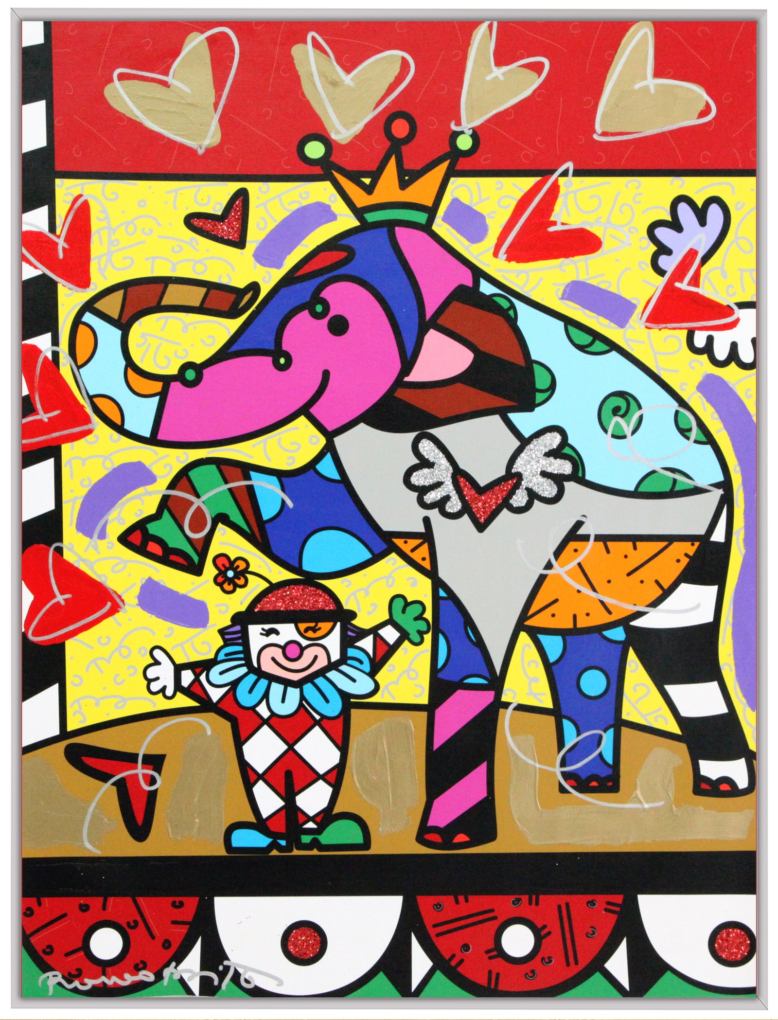 Circus - Mixed Media Original