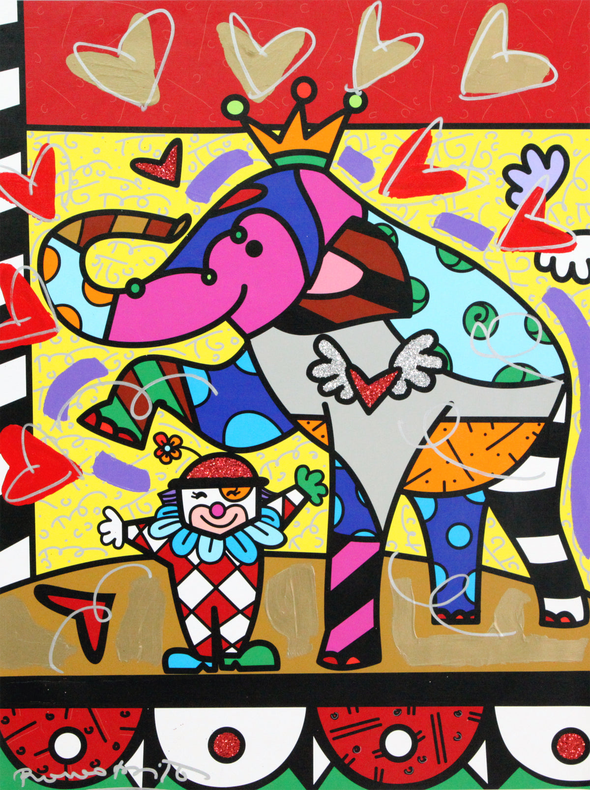 Circus - Mixed Media Original