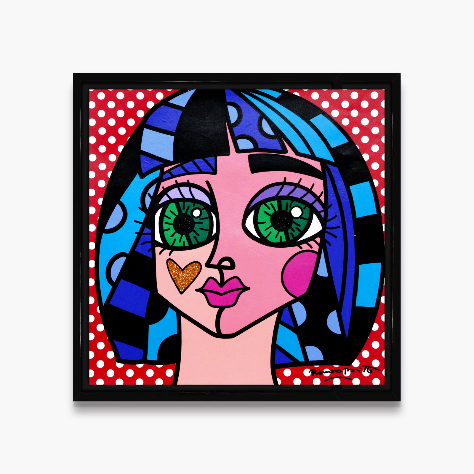 White Dots - Original Painting