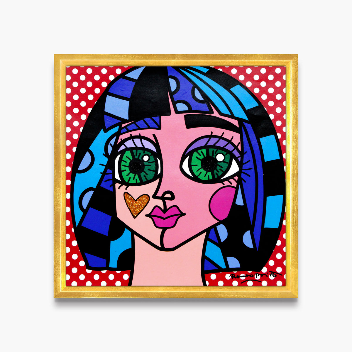 White Dots - Original Painting