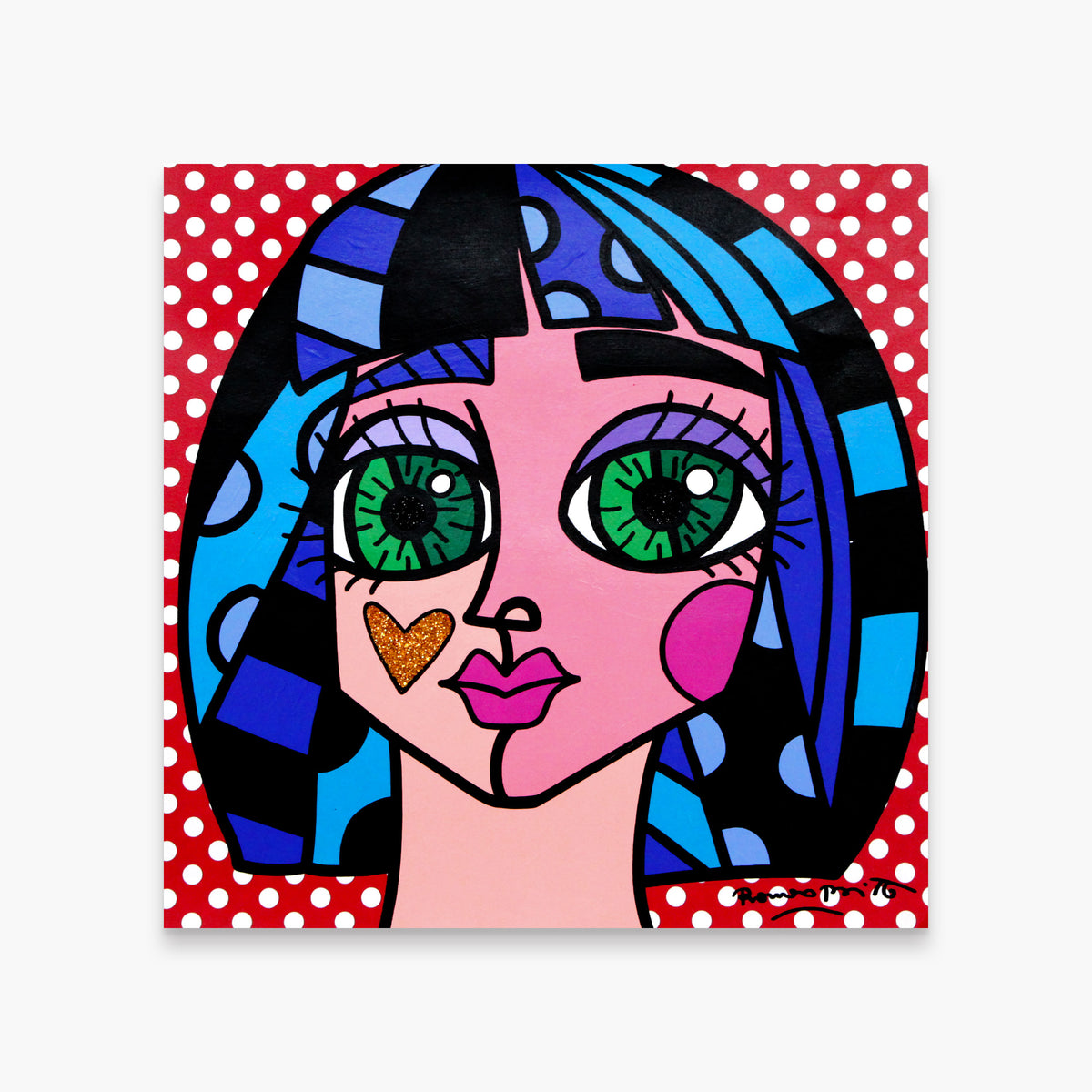 White Dots - Original Painting