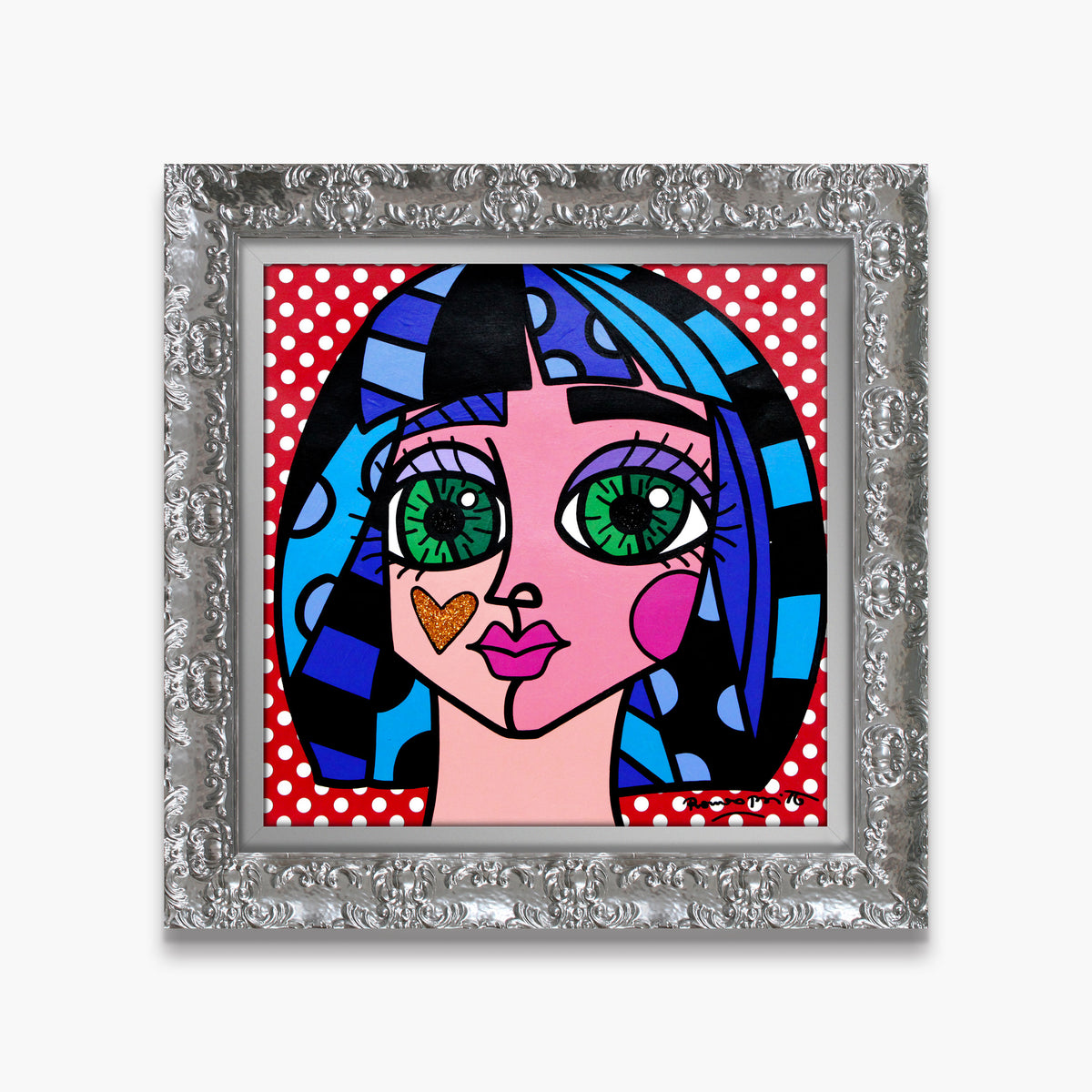 White Dots - Original Painting